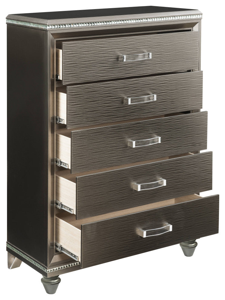 ACME Sadie Chest, Dark Champagne