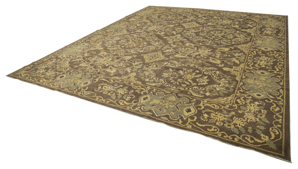 Rug N Carpet - Hand-Knotted Oriental 12' 0" x 14' 7" Oversize Oushak Area Rug