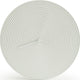 Atipico Ring Ceramic Wall Clock, Signal White