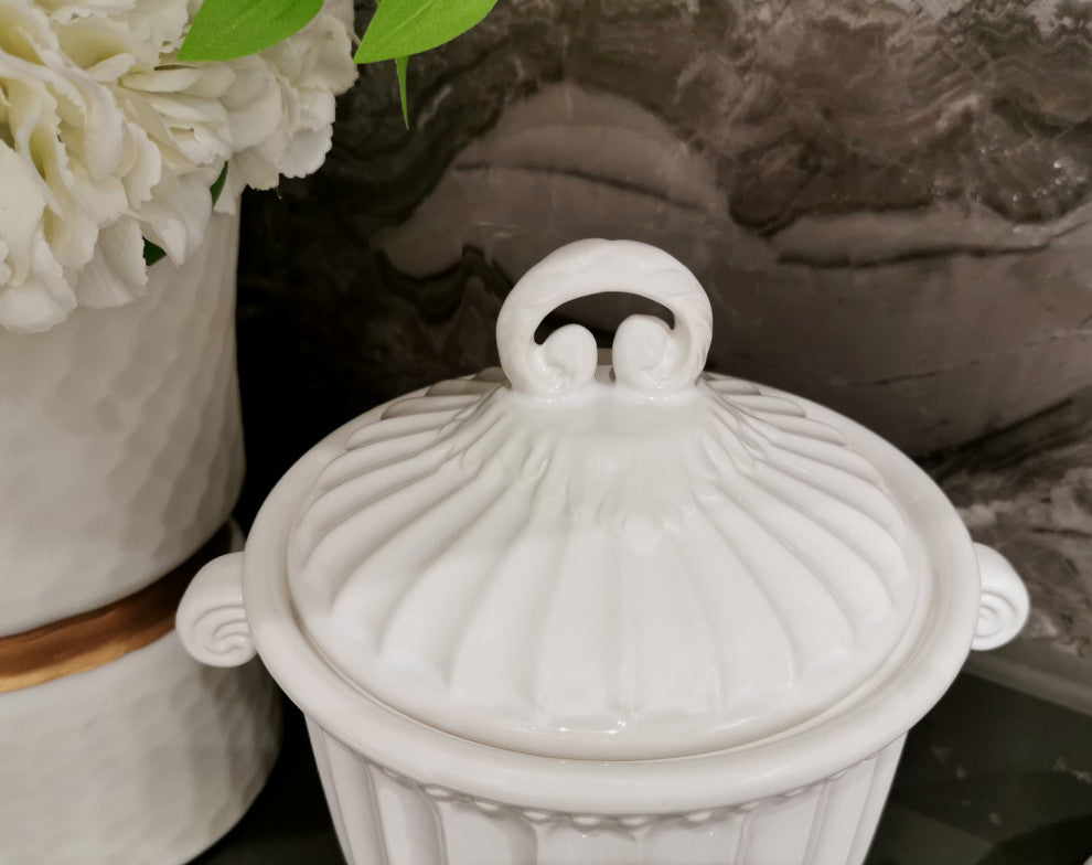 Royal Set of 3 Canister Set-By Lorren home Trends