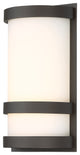 WAC Lighting Latitude 10" LED Outdoor Wall Light in Bronze