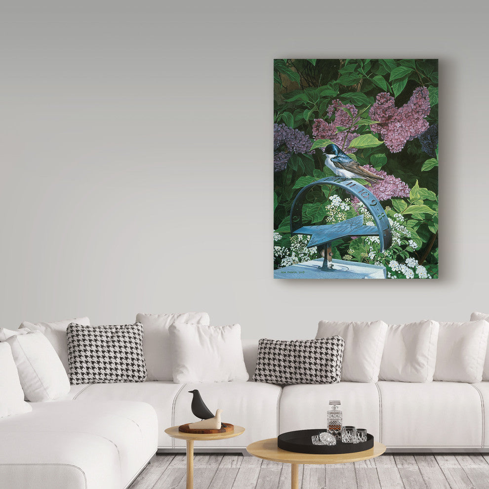 Ron Parker 'The Sundial' Canvas Art, 24"x18"