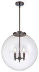 INNOVATIONS 221-3S-OB-G202-18-LED 3-Light Pendant Oil Rubbed Bronze