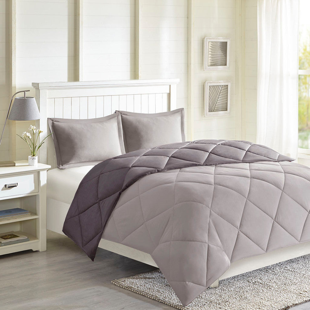Madison Park Essentials 3M Scotchgard Quilting Down Alternative Comforter Set
