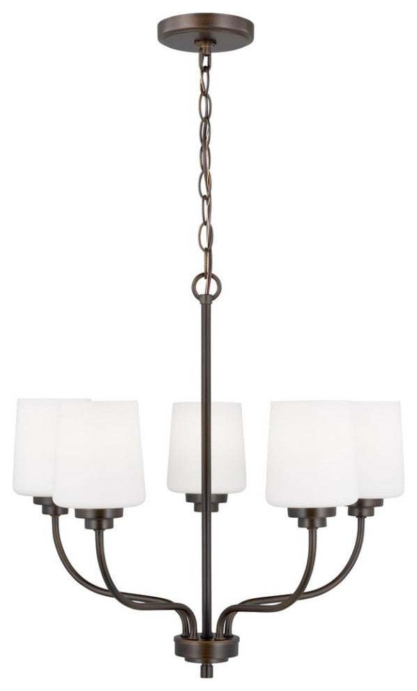 Sea Gull Windom 5-Light Chandelier Bronze