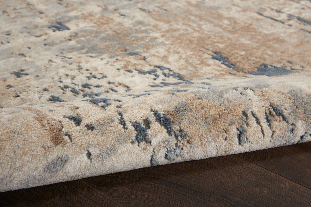 Nourison Concerto 6' x 9' Beige/Grey Modern Indoor Area Rug