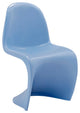 Modern Contemporary Kitchen Kids Chair Blue, Outdoor or Indoor