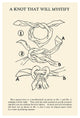 "A Knot That Will Mystify" Digital Paper Print by Retromagic, 29"x42"