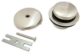 Kingston Brass Easy Touch Toe-Tap Drain Conversion Kit, Polished Nickel