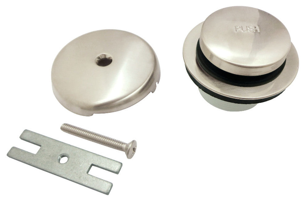 Kingston Brass Easy Touch Toe-Tap Drain Conversion Kit, Polished Nickel