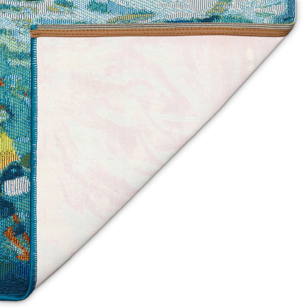 Esencia Fantasea Indoor/Outdoor Mat Ocean 1'11"x4'11"