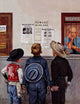 "Wanted Posters" Painting Print on Canvas by Stevan Dohanos