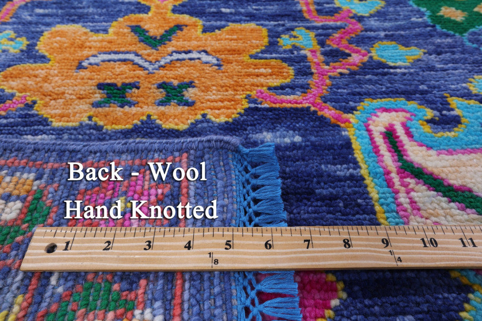 8' 2" X 10' 0" Persian Fine Serapi Hand Knotted Wool Rug - Q14937