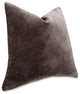 The Smith 20" Square Chenille Pillow, Set of 2, Graphite