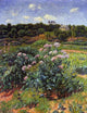 Henri Moret The Garden, 21"x28" Wall Decal Print