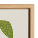 Sylvie Mid Century Modern Koala Framed Canvas by Rachel Lee, Natural 18x24