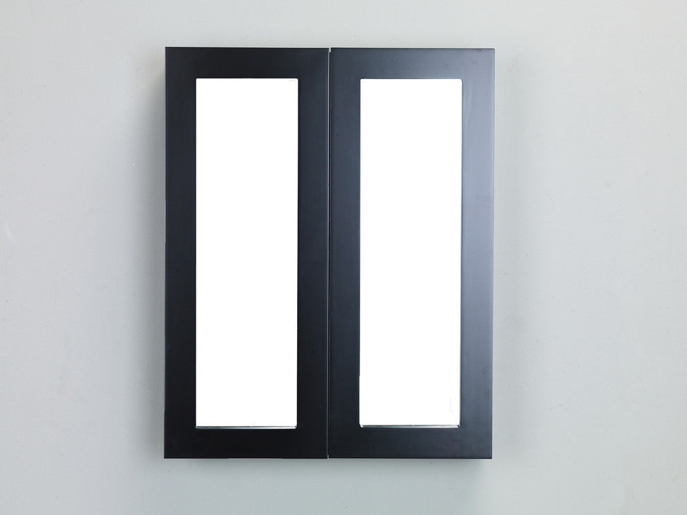 Eviva Tux 24" Wall Mount Medicine Cabinet, Espresso