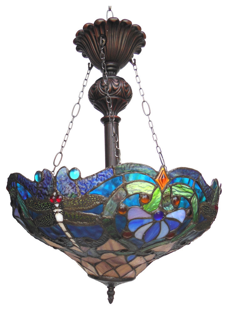 Lydia 2-Light Inverted Ceiling Pendant Fixture