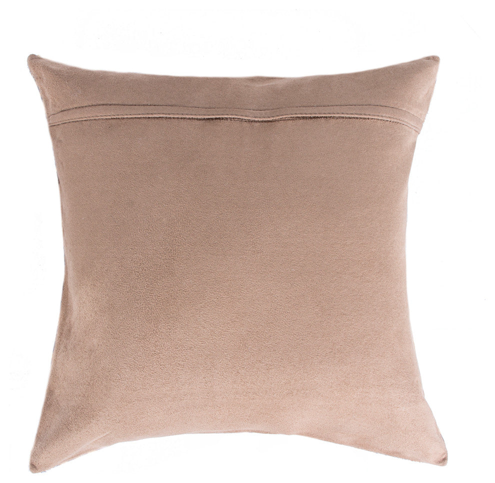 Natural Home Decor Torino Madrid Cowhide Pillow, 2-Piece