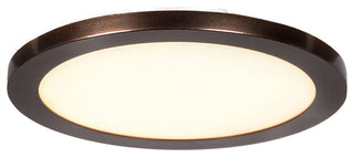 Access Lighting 20812LEDD Disc 10"W LED Flush Mount Drum Ceiling - Brushed
