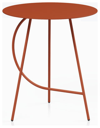 Sans Side Table / Indoor-Outdoor, Copper Brown