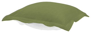 Puff Ottoman Cushion With Cover, Seascape Moss