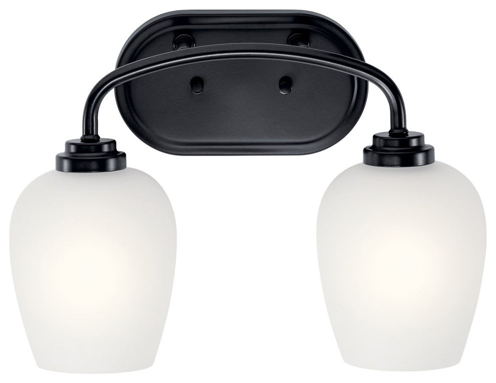 Kichler Valserrano 2 Light Bath Light in Black