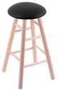 Holland Bar Stool, Maple Round Cushion Bar Stool, Smooth Legs