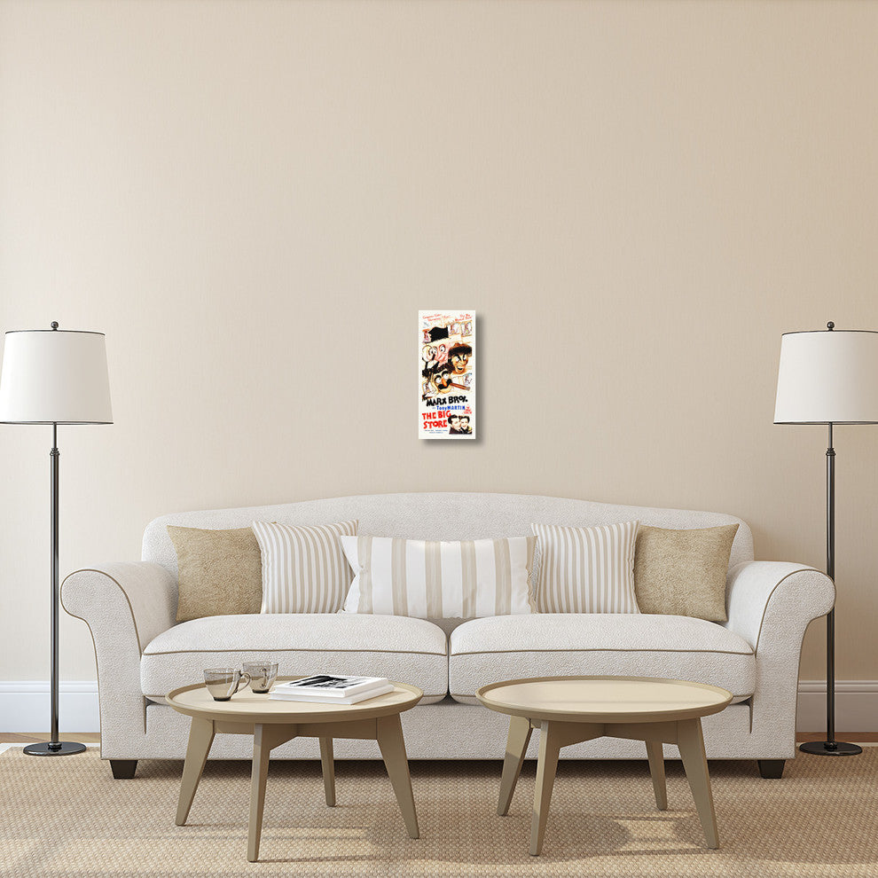 "Marx Brothers - The Big Store 06" Canvas by Hollywood Photo Archive, 10x22"