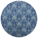 Ahgly Company Indoor Round Mid-Century Modern Area Rugs, 3' Round