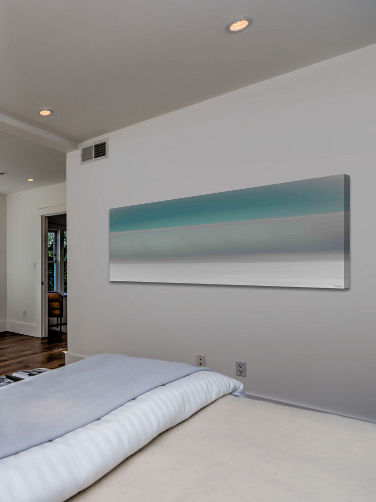 "Overcast" Print on Canvas, 45"x15"