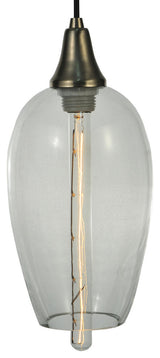 7W Metro Fusion Orb Mouth Blown Pendant