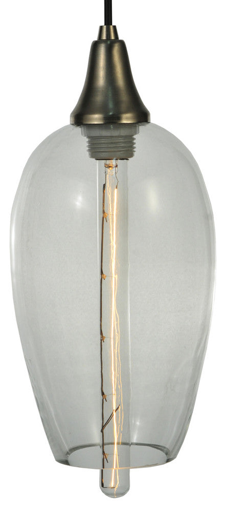 7W Metro Fusion Orb Mouth Blown Pendant