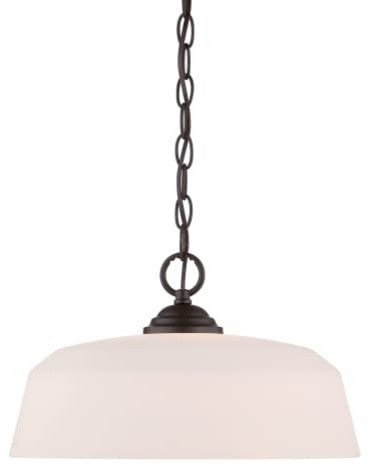 Darcy Down Pendant, Oil Rubbed Bronze