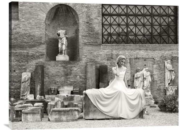 "Thermae Diocletiani, Rome" Canvas by Haute Photo Collection, 32x24"
