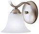 Wall Sconce 1-Light, Brushed Nickel