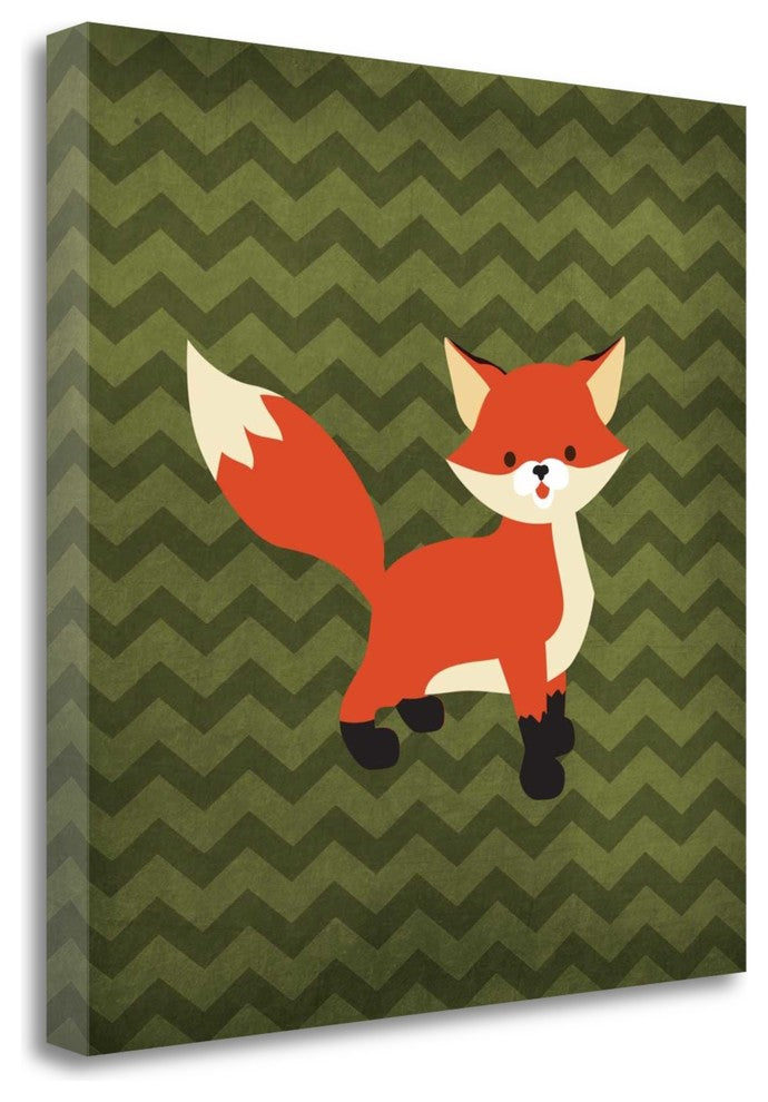 "Fox I" By Tamara Robinson, Giclee Print on Gallery Wrap Canvas, Ready to Hang