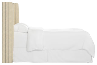 King Wingback Headboard, Fritz Glacier
