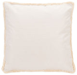 Safavieh Rinley Pillow Grey/White 18" X 18"