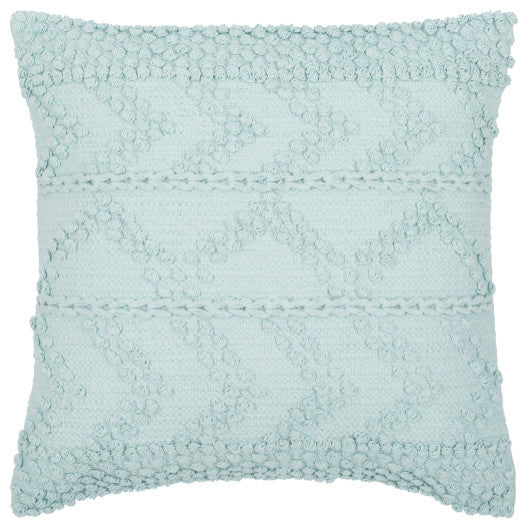 Surya Merdo Seafoam Pillow Shell With Polyester Insert 20"H X 20"W