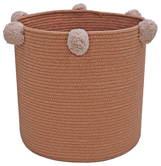 Bubbly Baby Basket, Chestnut/Rose