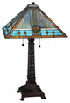 26H Mission Rose Table Lamp