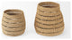 Hayes Medium Brown Seagrass Round Baskets (Set of 2)