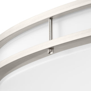 Abide 5-CCT LED Brushed Nickel 32.28" XL Flush Mount Light