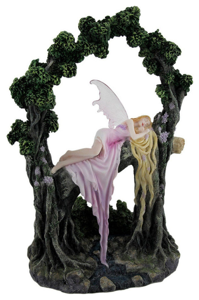 Rockabye Sleeping Fairy Art Statue by Selina Fenech