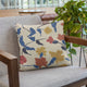 Plutus Multi-Color Creative Print Graphic Print Luxury Throw Pillow, 24"x24"