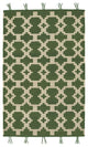 Capel Genevieve Gorder Hyland Green 3643_225 Flat Woven Rugs - 8' X 11' Rectangl