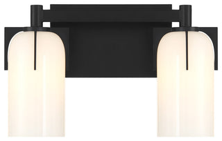Savoy House 8-4128-2 Caldwell 2 Light 15"W Vanity Light - Matte Black