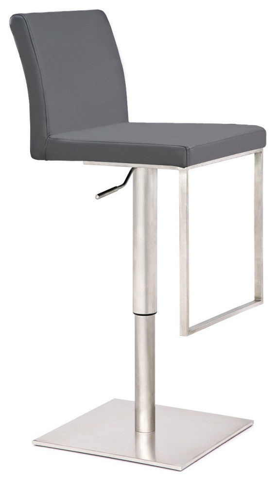 Modrest Folsum Modern Gray Bar Stool