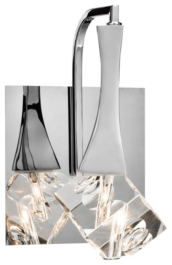 Rockne LED 1-Light Sconce, Chrome